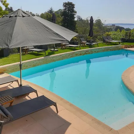 Frgk Mathis - Luxury, Sea View & Pool Jean De Noailles 빌라 *