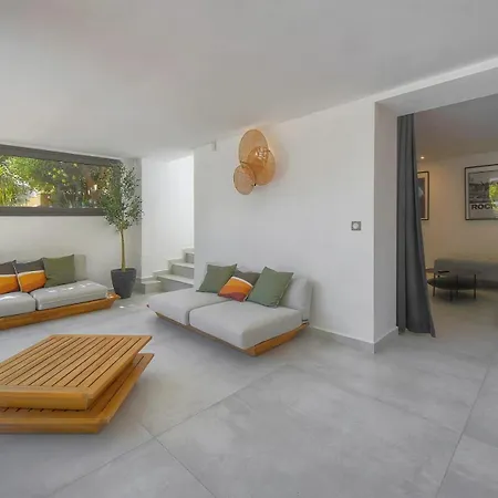 Frgk Mathis - Luxury, Sea View & Pool Jean De Noailles 빌라 *